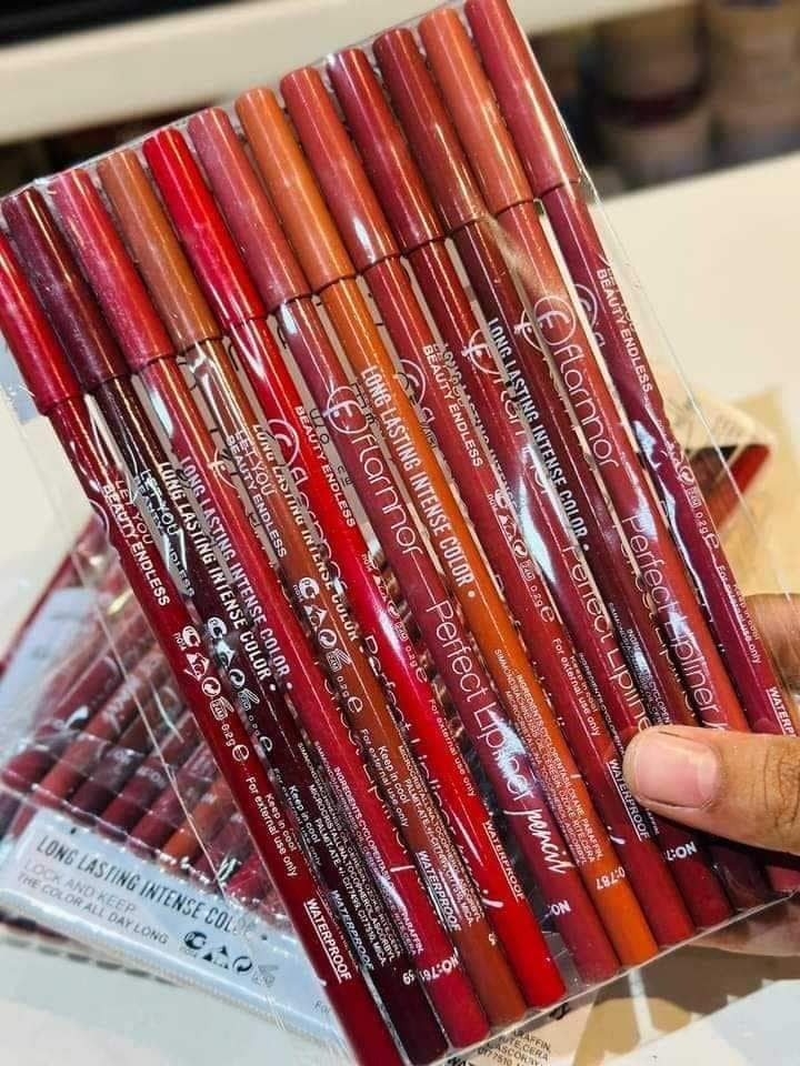 Flornnor  Perfect Make Up Lipliner (12 pcs)